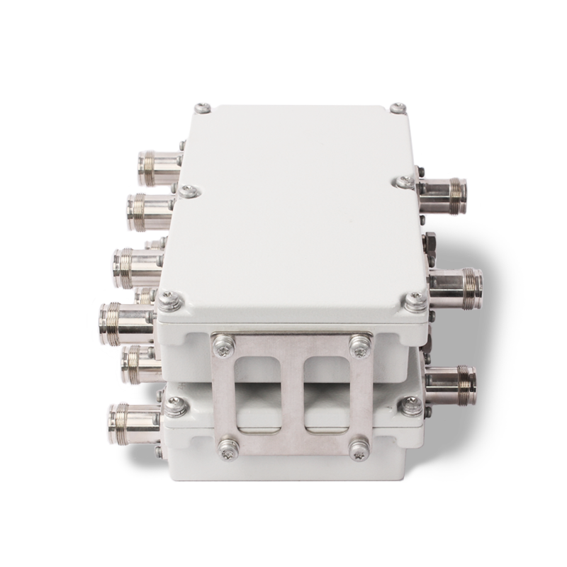 Twin-unit Low PIM Diplexer 丨Port 1: 1695-1780 & 2110-2700 MHz Port 2: 1850-2000 MHz 丨Part No.: 80550